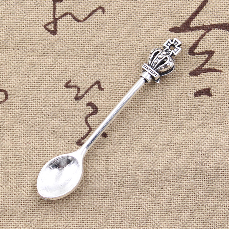 Vintage Collectible Spoons - 8 pçs encantos colher de cozinha