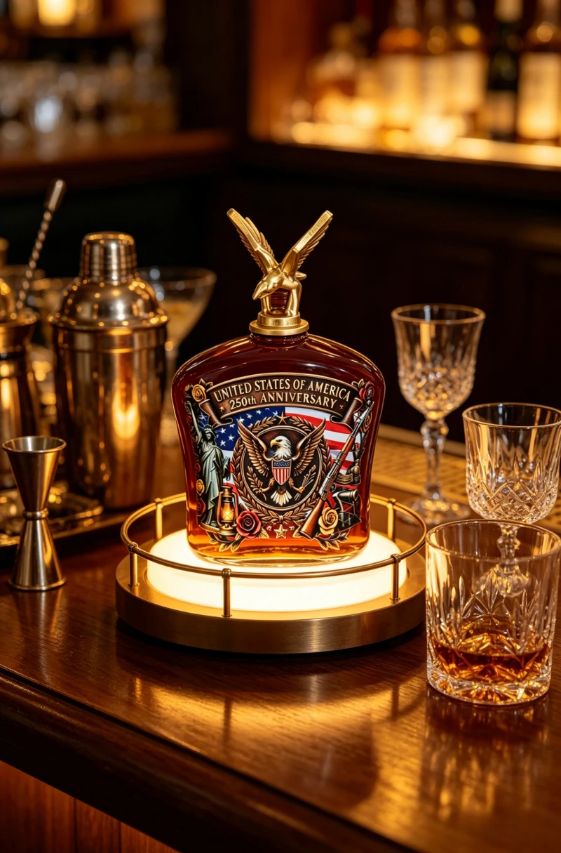 Decantador de whisky com desig - Vintage Collectible Liquor Bottles avaliação e preço