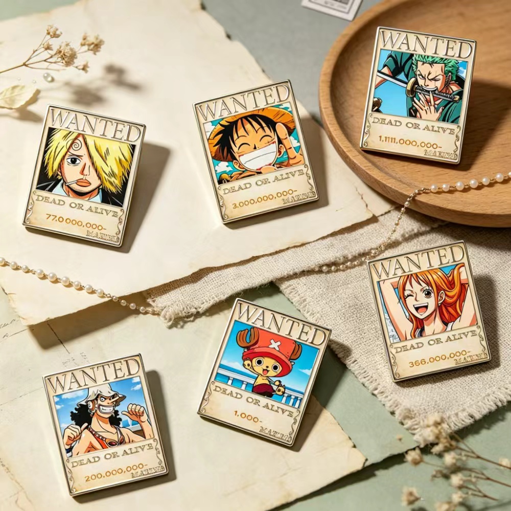 Conjunto de 8 broches com dese - Vintage Collectible Posters avaliação e preço