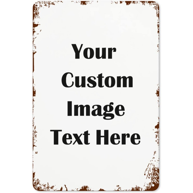 Placa de metal personalizada,  - Vintage Collectible Plates avaliação e preço