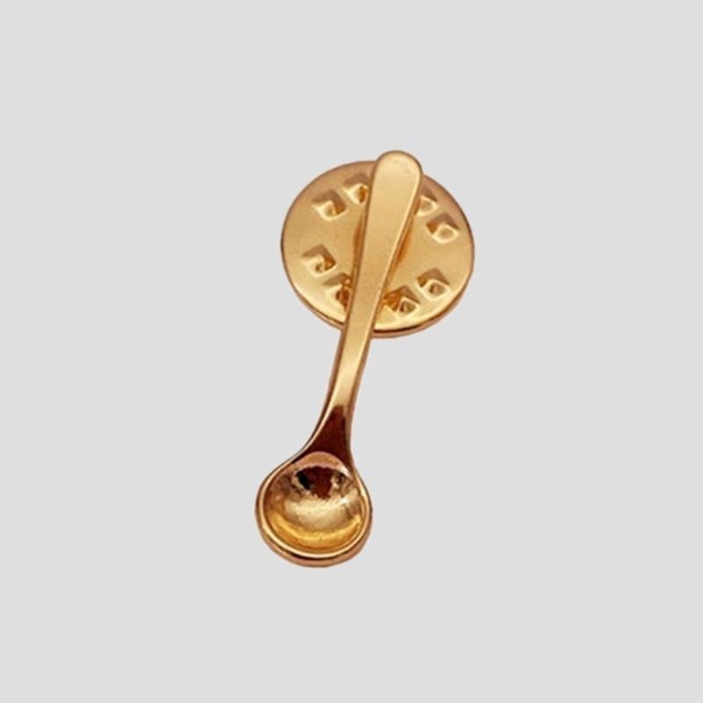 Broche de colher com design mo - Vintage Collectible Spoons avaliação e preço